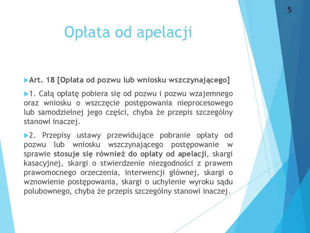 Opłata od apelacji do którego sądu? Uniknij błędów w płatności
